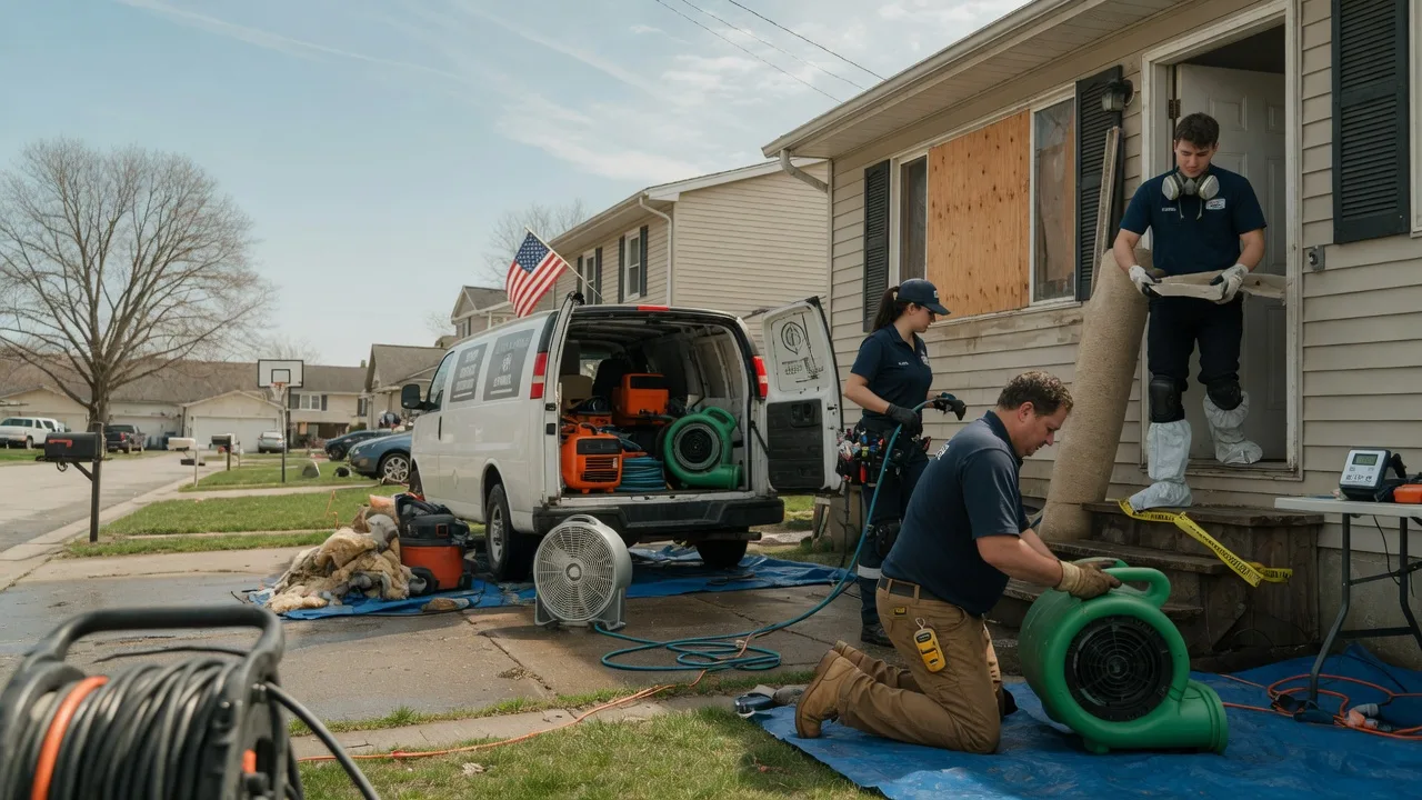 Water Damage Restoration in Zionsville, PA near me